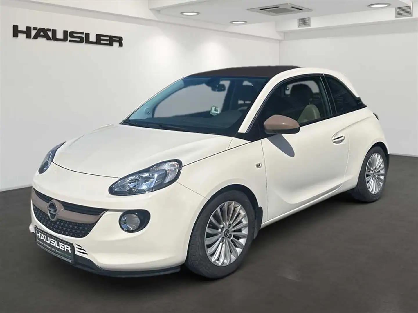 Opel Adam Open Air 1.0 Turbo Faltdach Klimaauto Tempomat Wit - 1