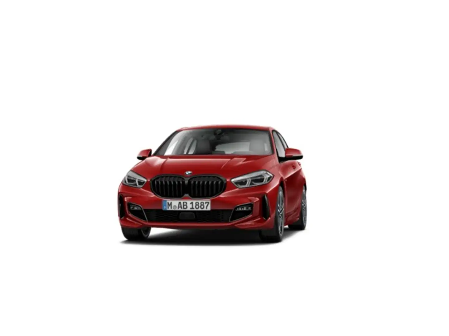 BMW 120 120iA Rojo - 2