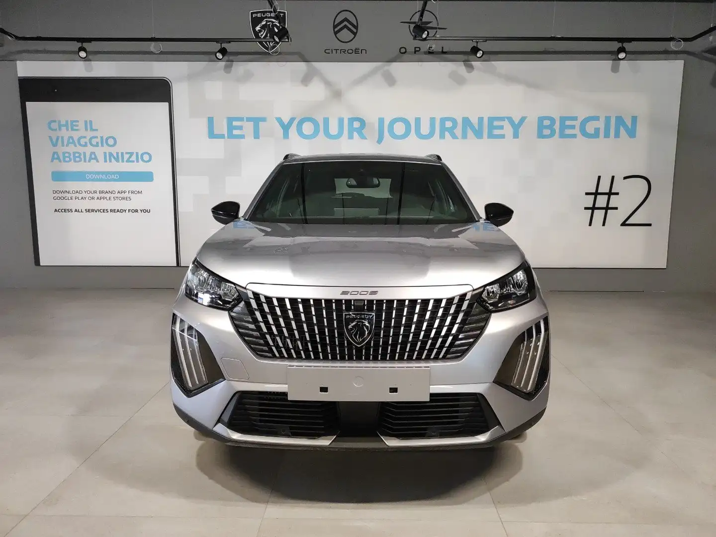 Peugeot 2008 PureTech 100 S&S Allure Grigio - 2