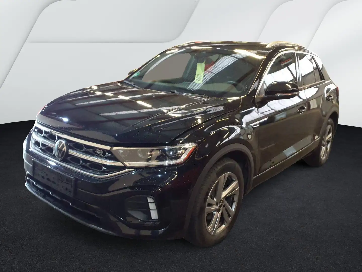 Volkswagen T-Roc R-Line 1.5 TSI DSG AHK RearView Navi Massage Sitzh Schwarz - 2