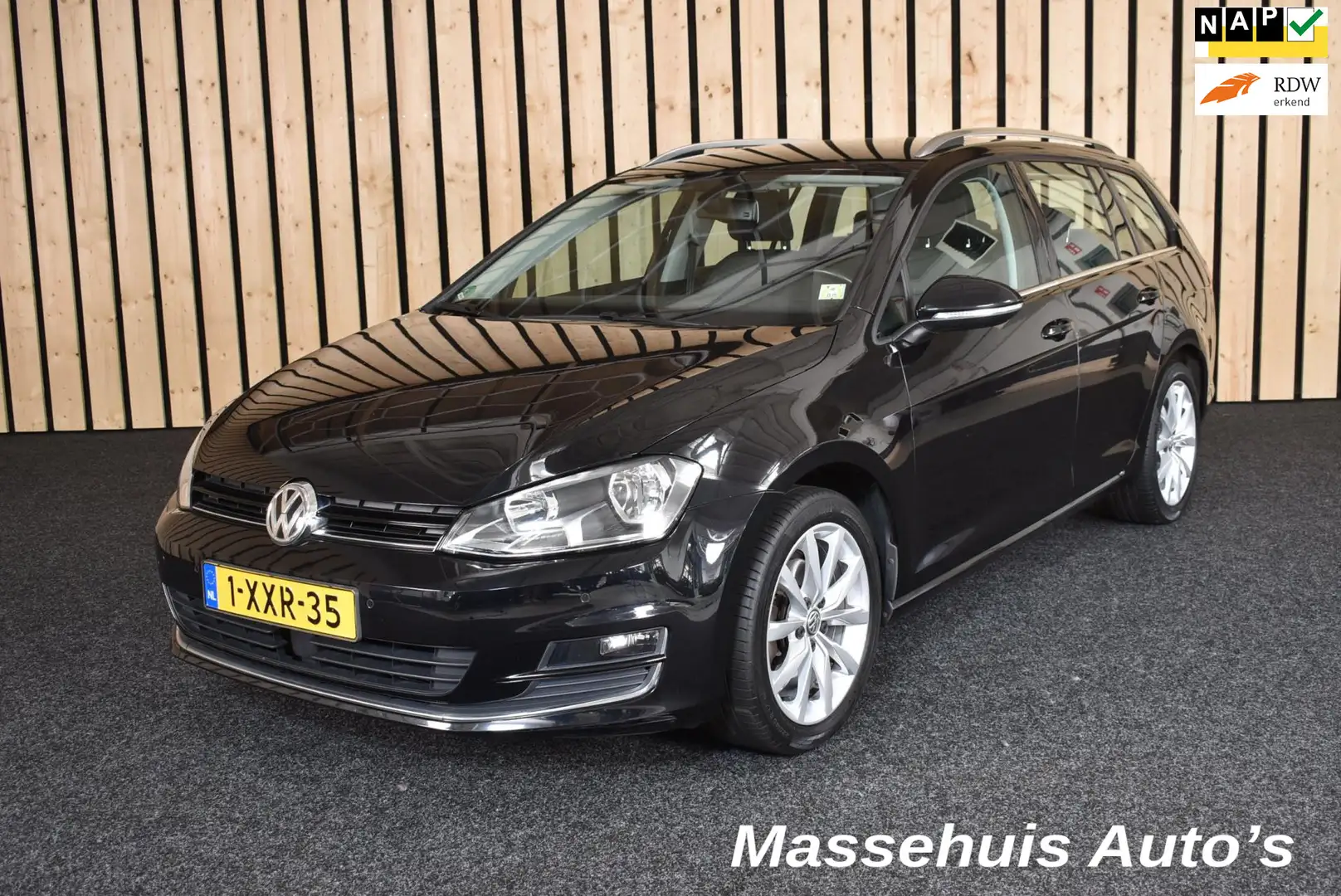 Volkswagen Golf Variant 1.4 TSI Highline 1e eig. 128dkm Trekhaak Camera Na Czarny - 1