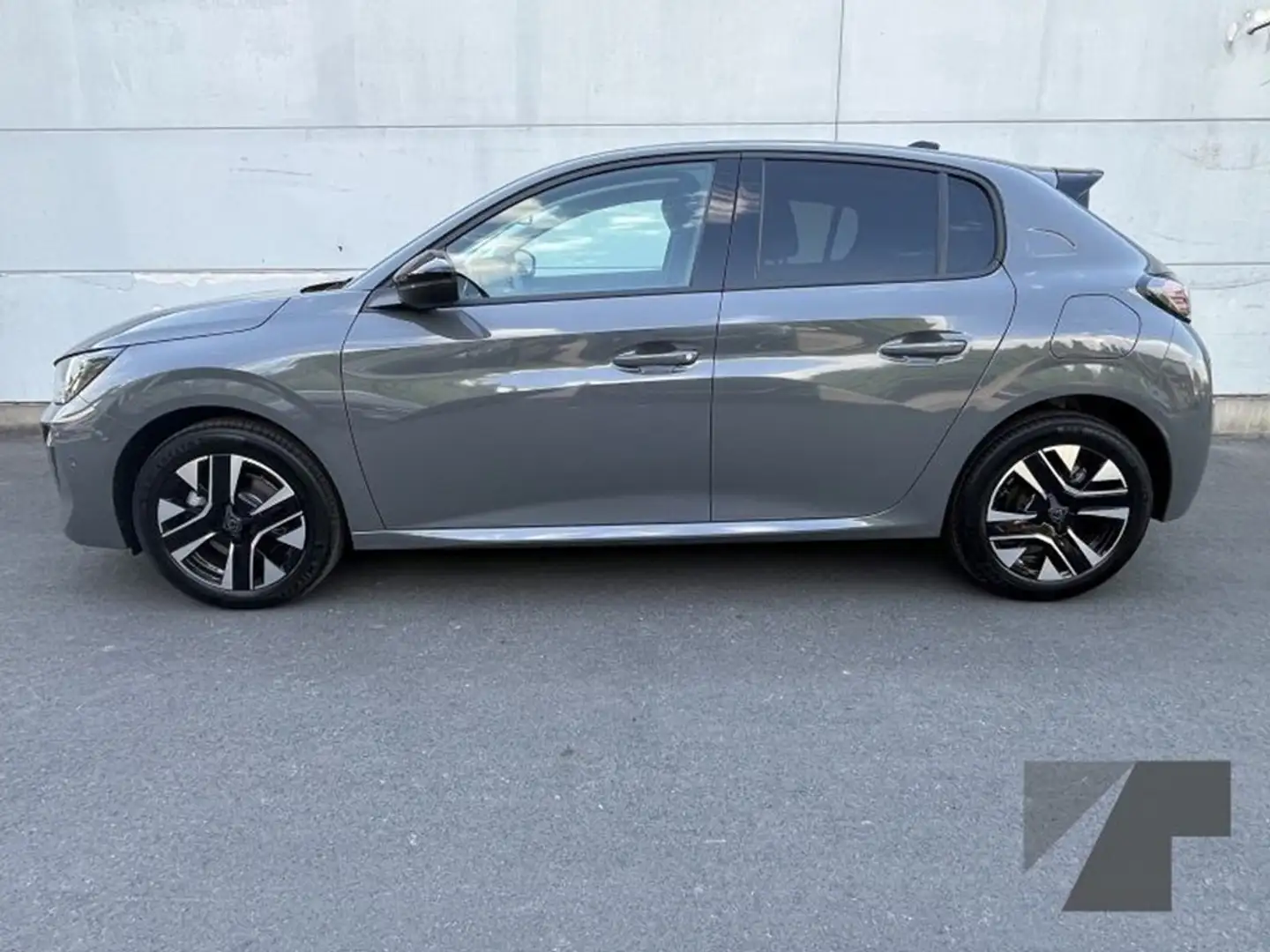 Peugeot 208 Facelift Hybrid 110 e-DCS6 Allure Gris - 2
