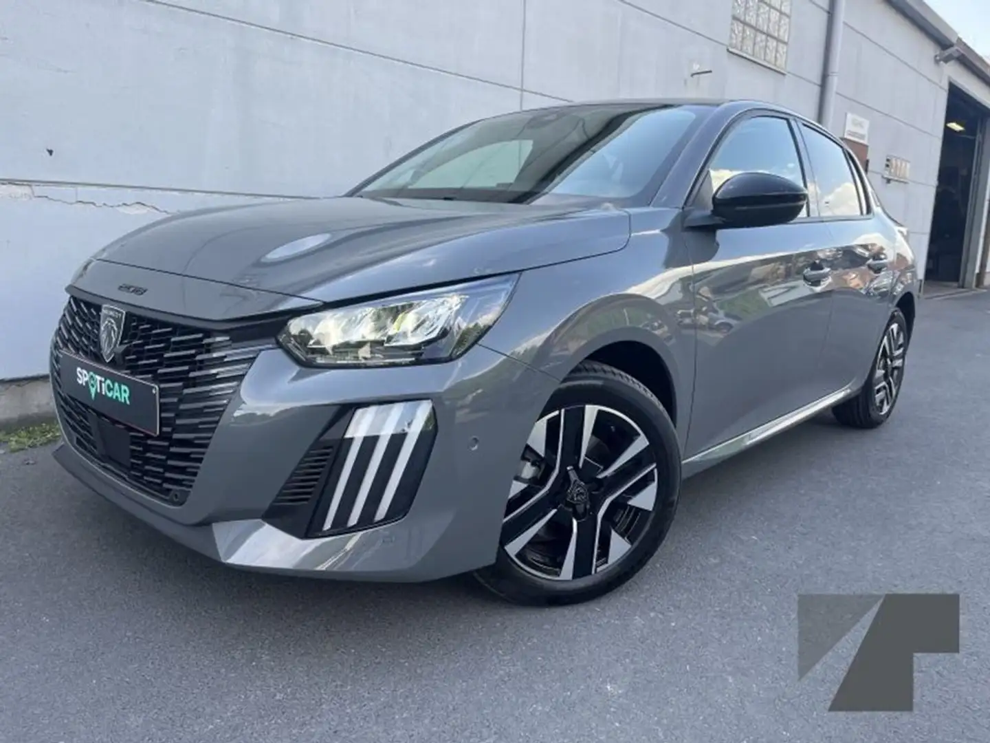 Peugeot 208 Facelift Hybrid 110 e-DCS6 Allure Gris - 1