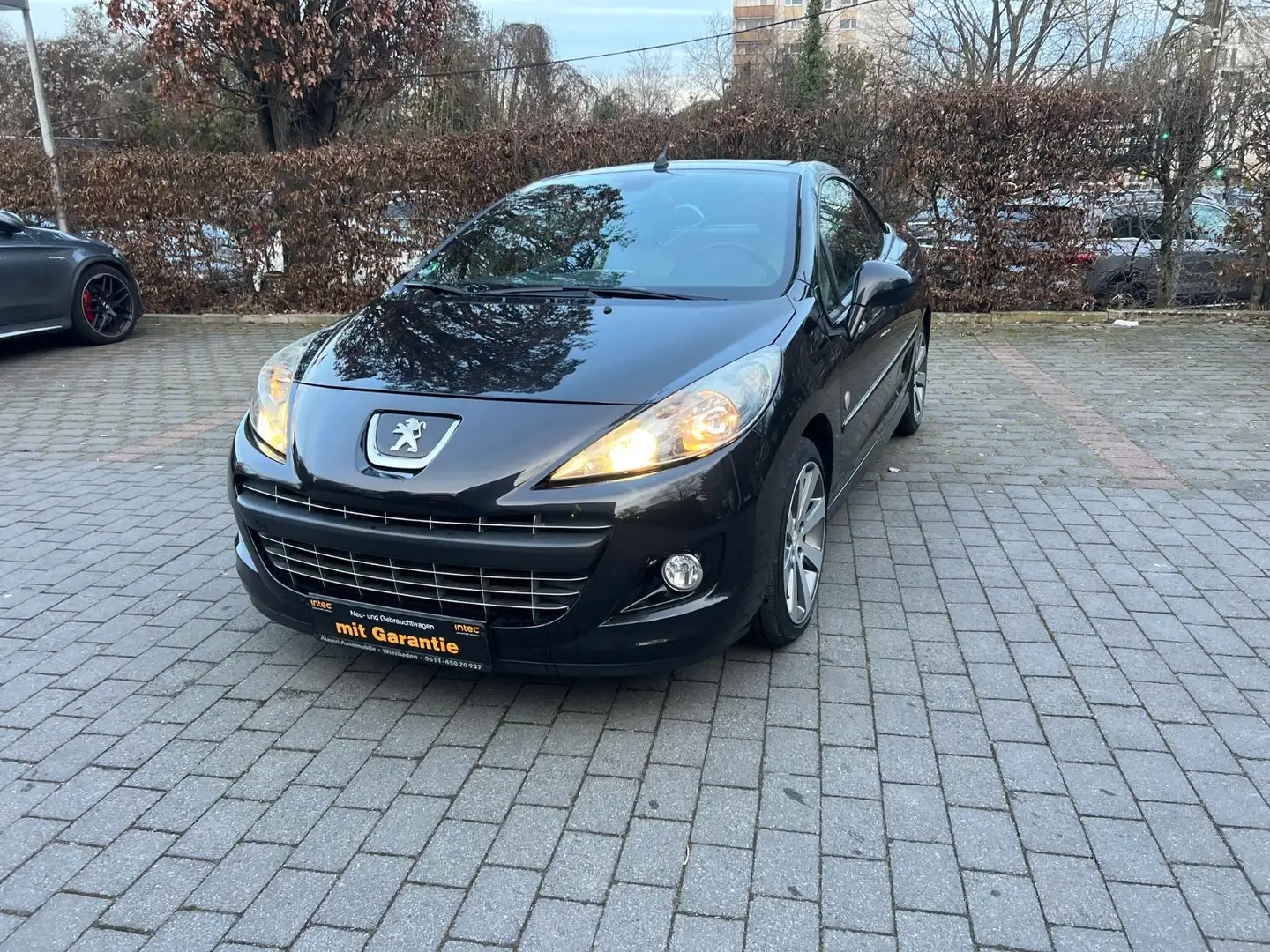 Peugeot 207 CC Cabrio-Coupe Roland Garros Schwarz - 1