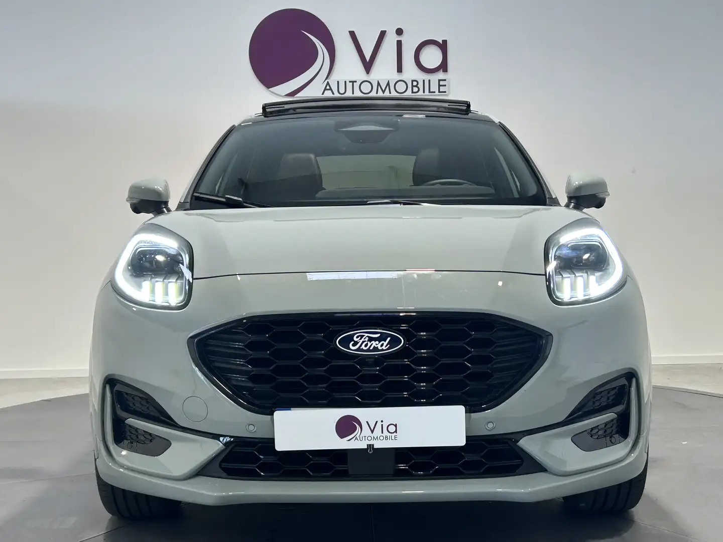 Ford Puma 1.0 EcoBoost 155 ch mHEV ST line X / Toit Ouvrant  Gris - 2