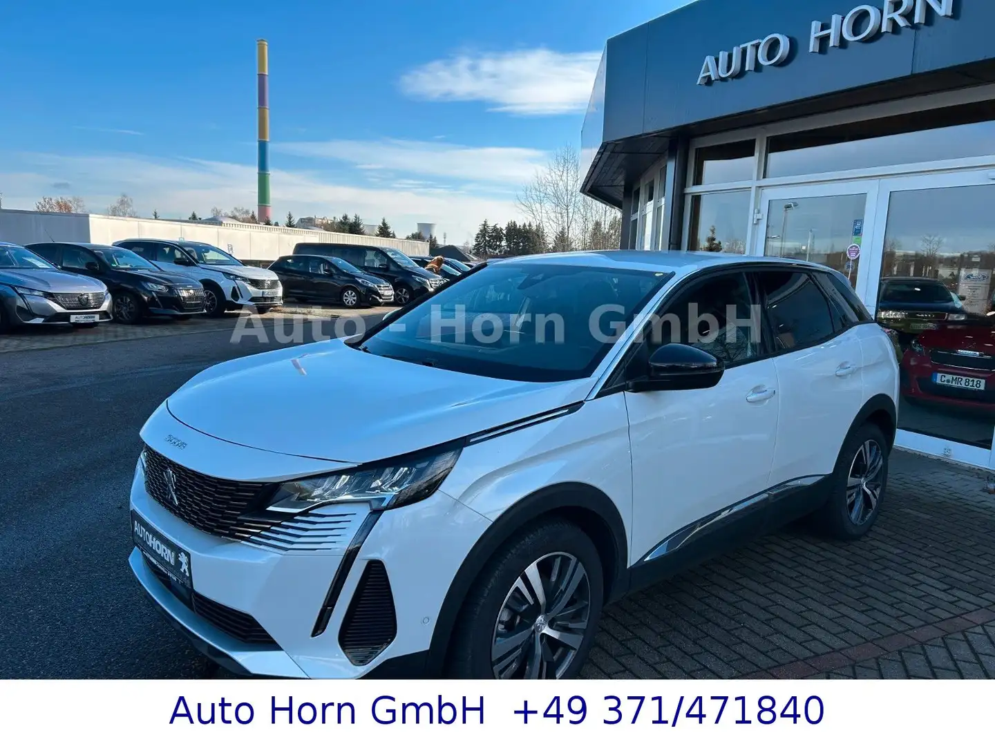 Peugeot 3008 Allure Pack Puretch 130 Weiß - 2