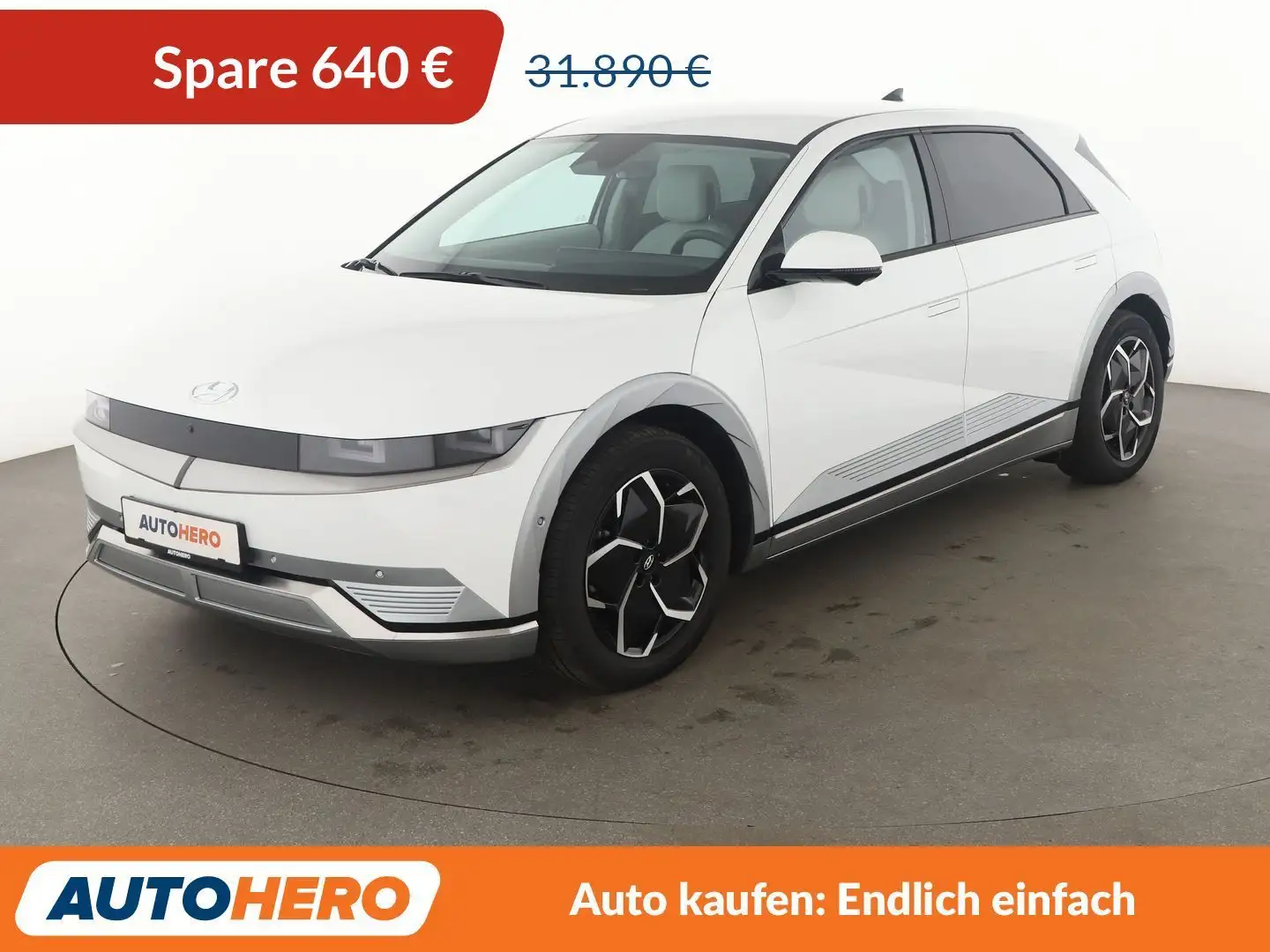 Hyundai IONIQ 5 electric drive 239 kW Uniq 4WD Aut.*BOSE*NAVI*LED* Weiß - 1