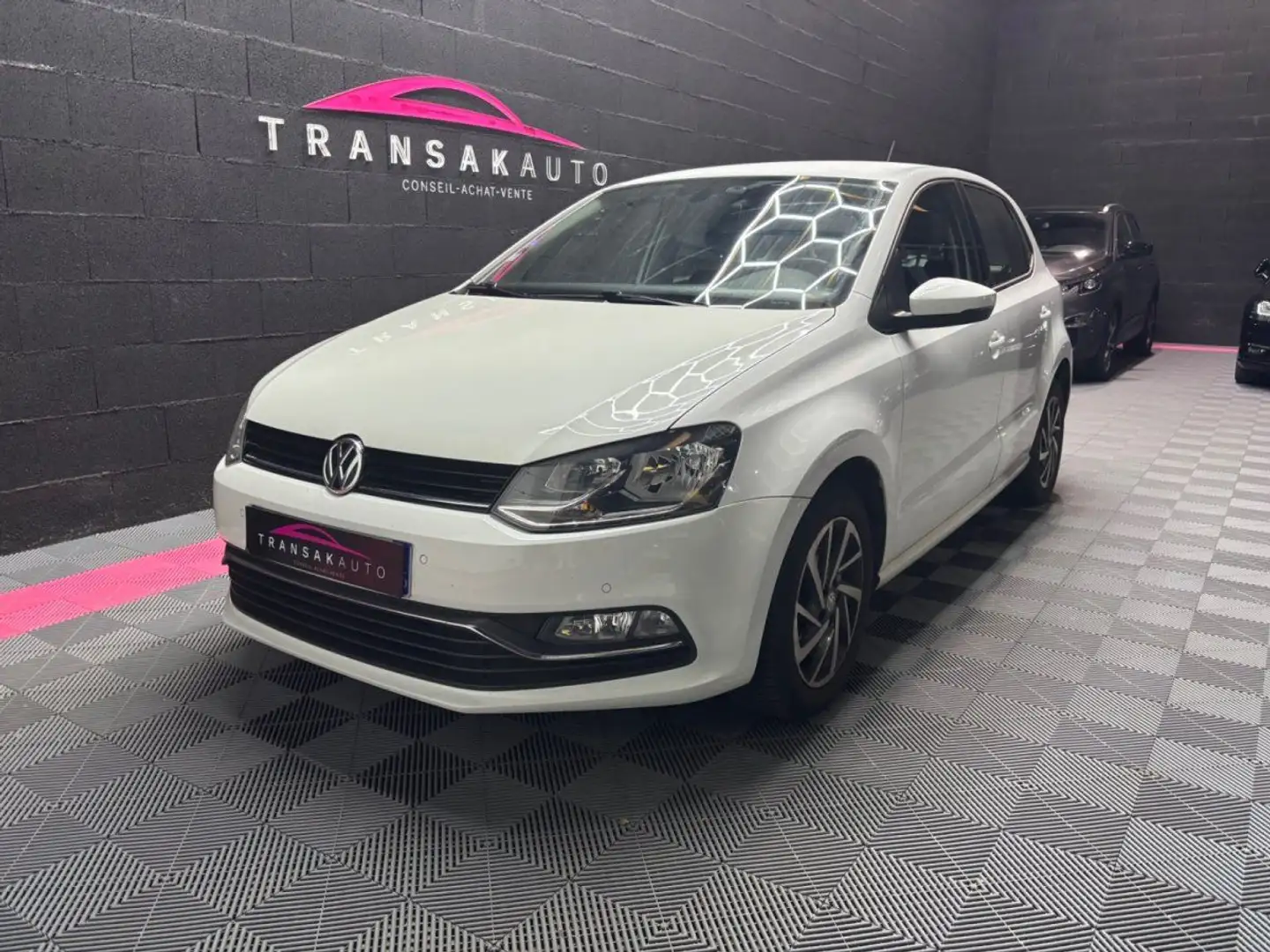 Volkswagen Polo 1.2 TSI 90 BMT Match Blanc - 1