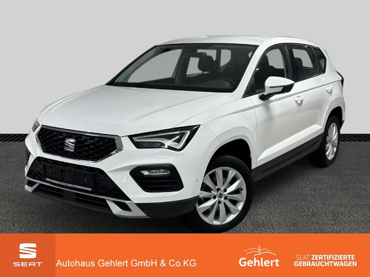 SEAT Ateca Style 1.5 TSI AHK-klappbar Navi LED Sperrdiff. App Weiß - 1