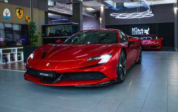 Vernice *extracampionario*  Rosso Magma FYM 1613