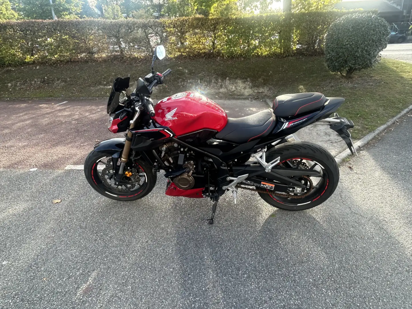 Honda CB 500 Rouge - 2