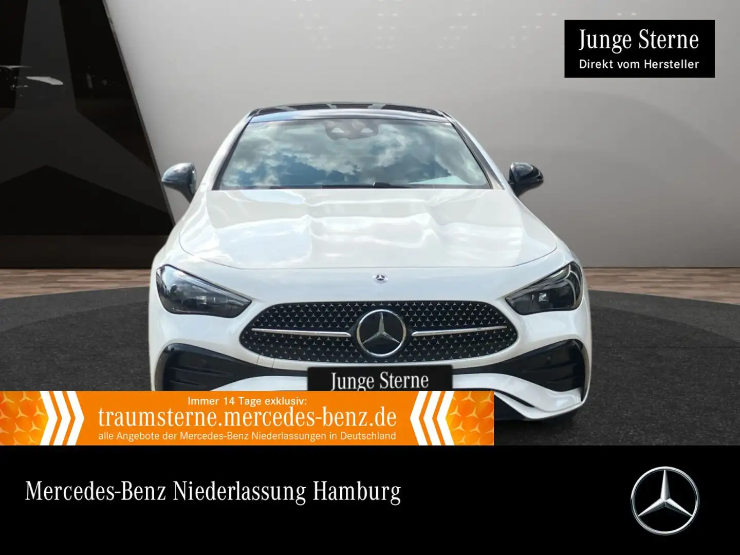 Mercedes-Benz CLE 300 e AMG+NIGHT+PANO+AHK+KAMERA+KEYLESS+9G Weiß - 1