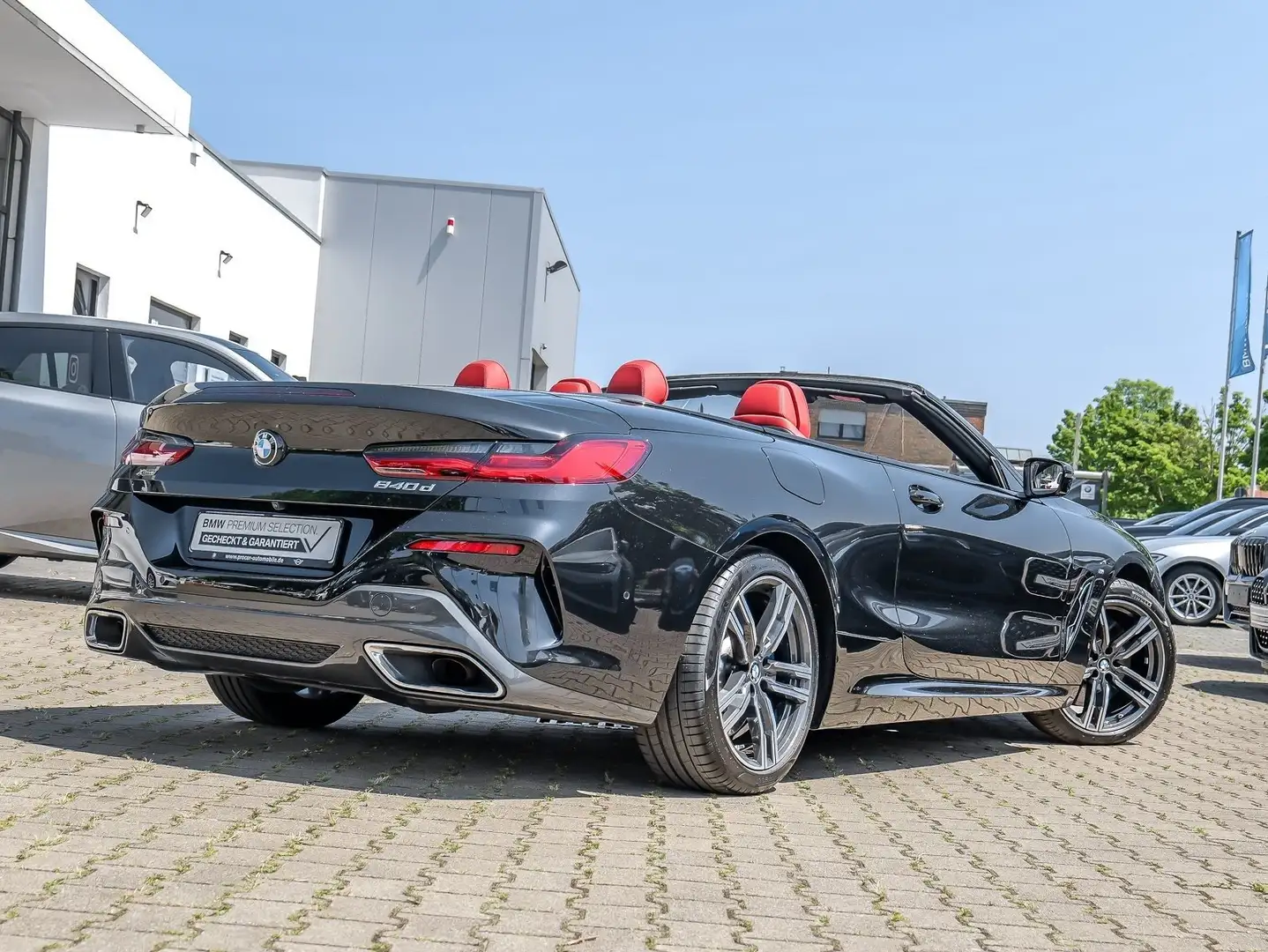 BMW 840 d xDrive Cabrio M Sport Integral DA Prof. PA+ Lase Schwarz - 2