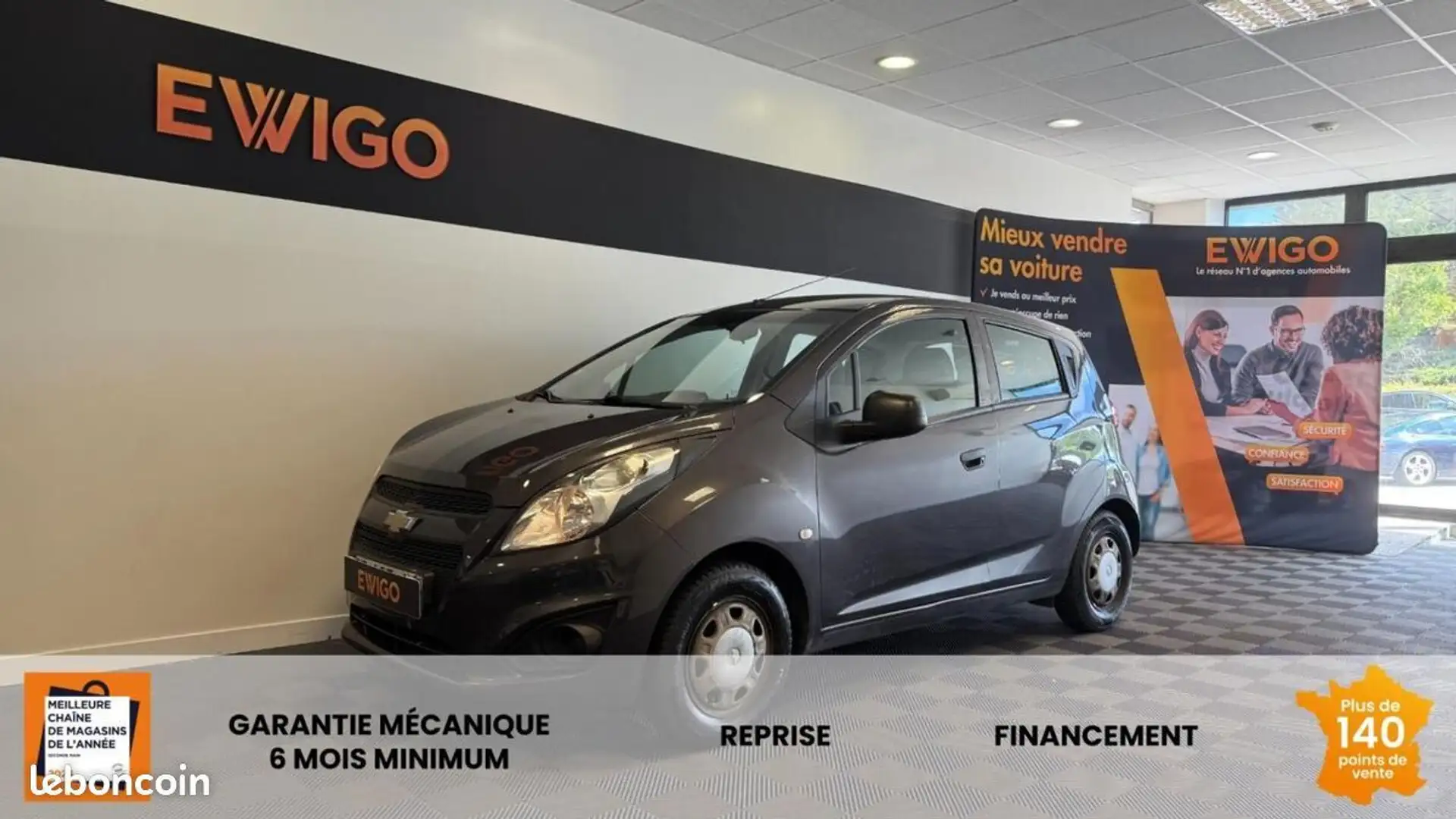 Chevrolet Spark 1.0 70ch LS Gris - 1