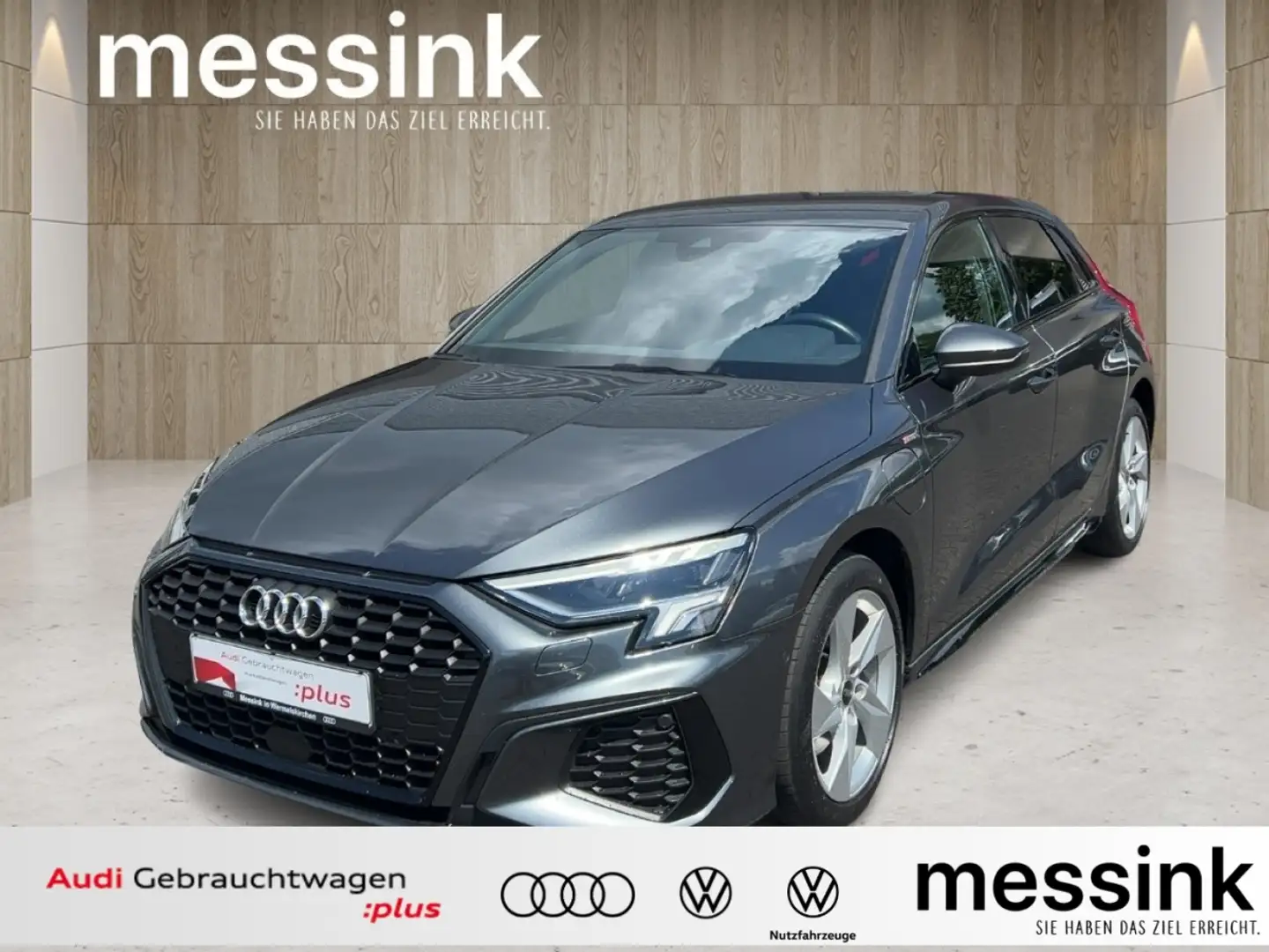 Audi A3 Sportback 40 TFSI e S-line *LED*SHZ*Navi*Virtual* Grey - 1
