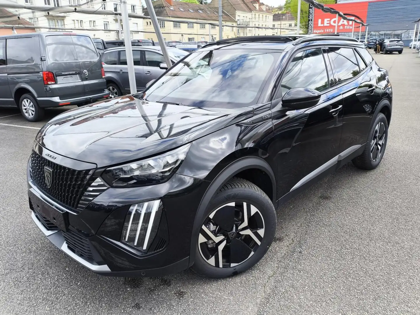 Peugeot 2008 II (2) 1.2 HYBRID 145 GT E-DCS6 TOIT PANO / PACK V Schwarz - 1