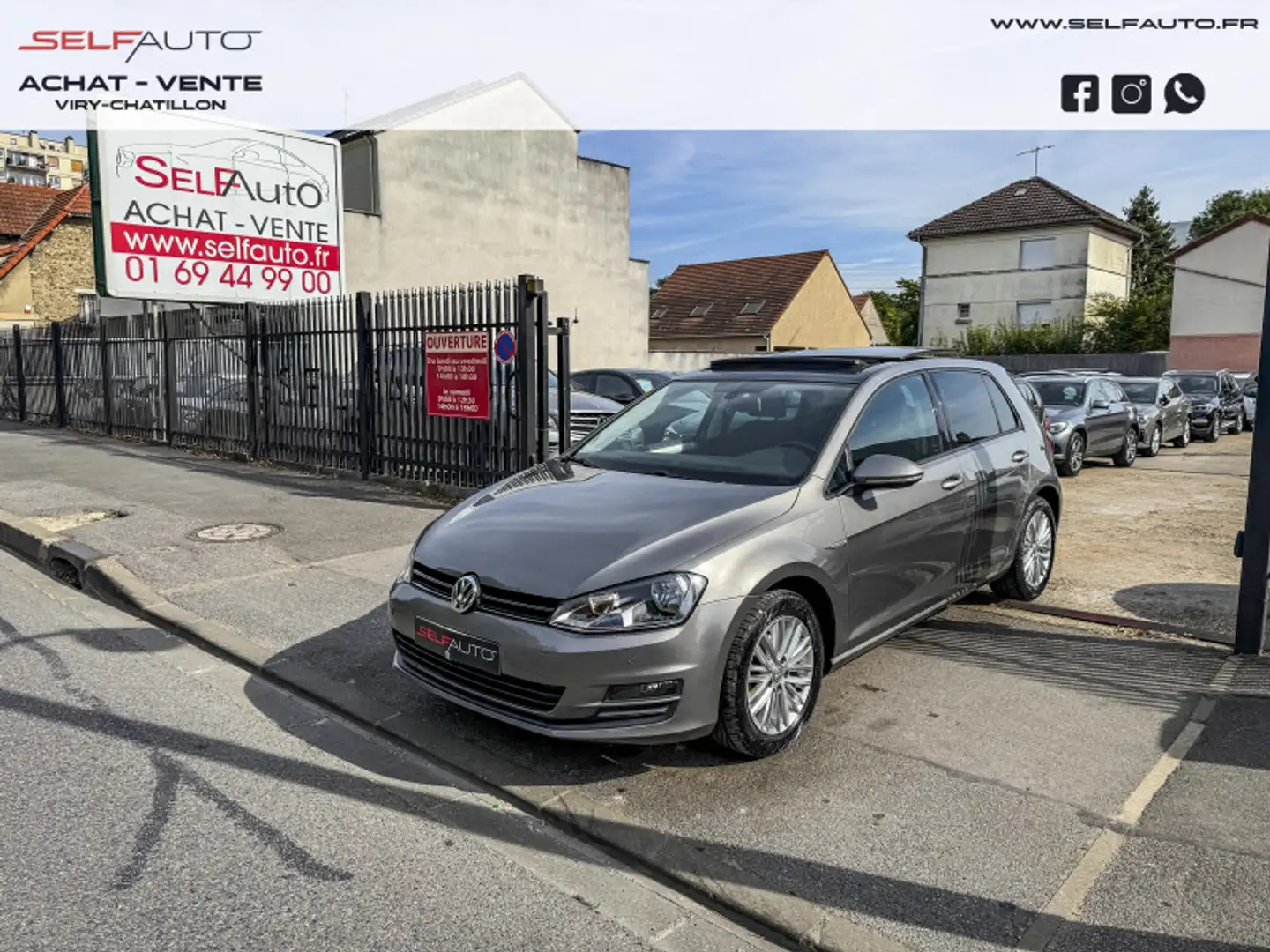 Volkswagen Golf 1.2 TSI 105CH BLUEMOTION TECHNOLOGY CUP 5P Gris - 1