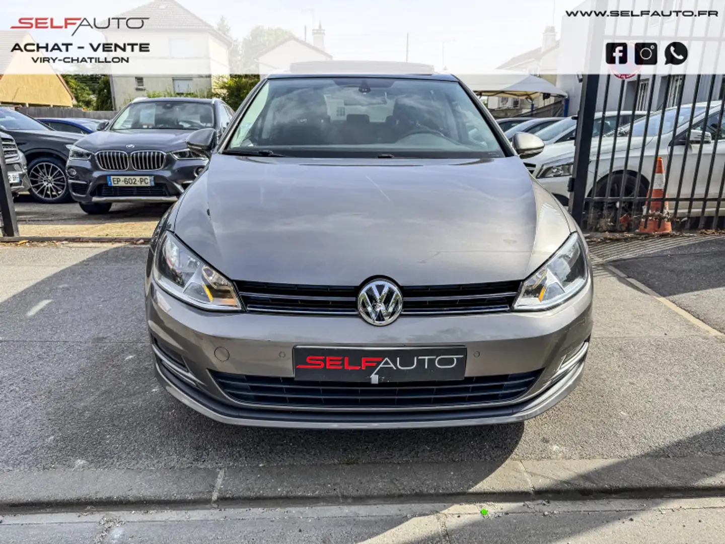 Volkswagen Golf 1.2 TSI 105CH BLUEMOTION TECHNOLOGY CUP 5P Gris - 2