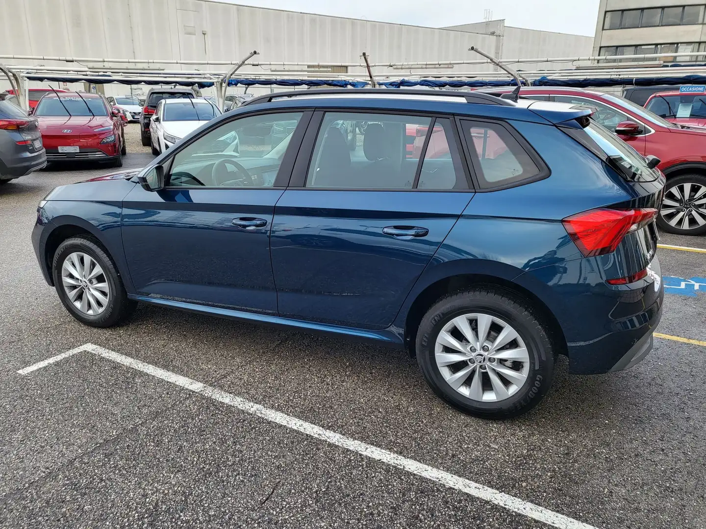 Skoda Kamiq 1.0 G-Tec Style ( NO VINCOLO FINANZIARIO ) Bleu - 2
