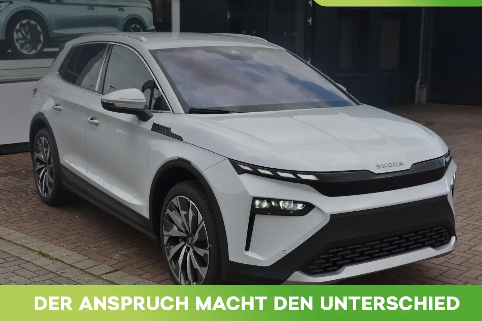Skoda Elroq 85 Lodge*Matrix*Navi+HeadUp*AHK*ACC*360°* Wit - 1
