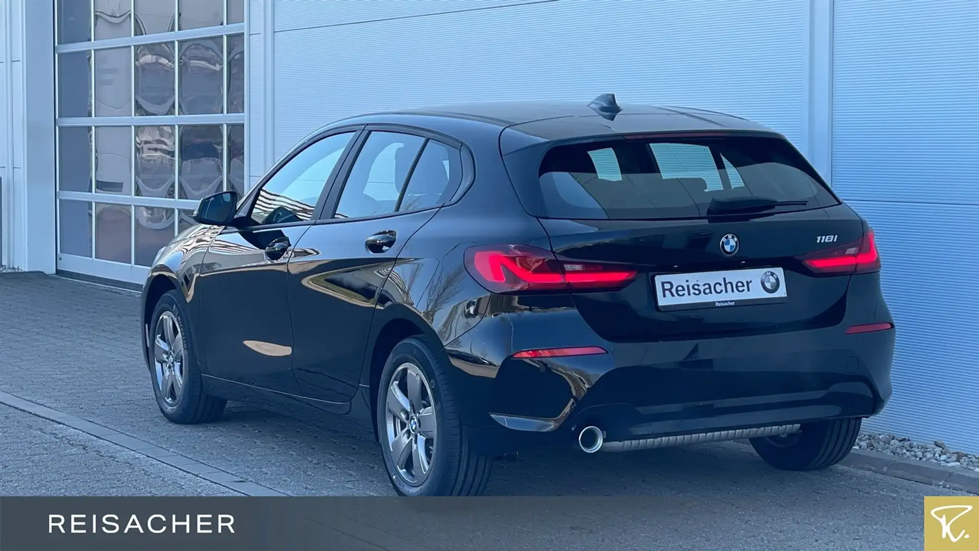 BMW 118 i Advantage Noir - 2
