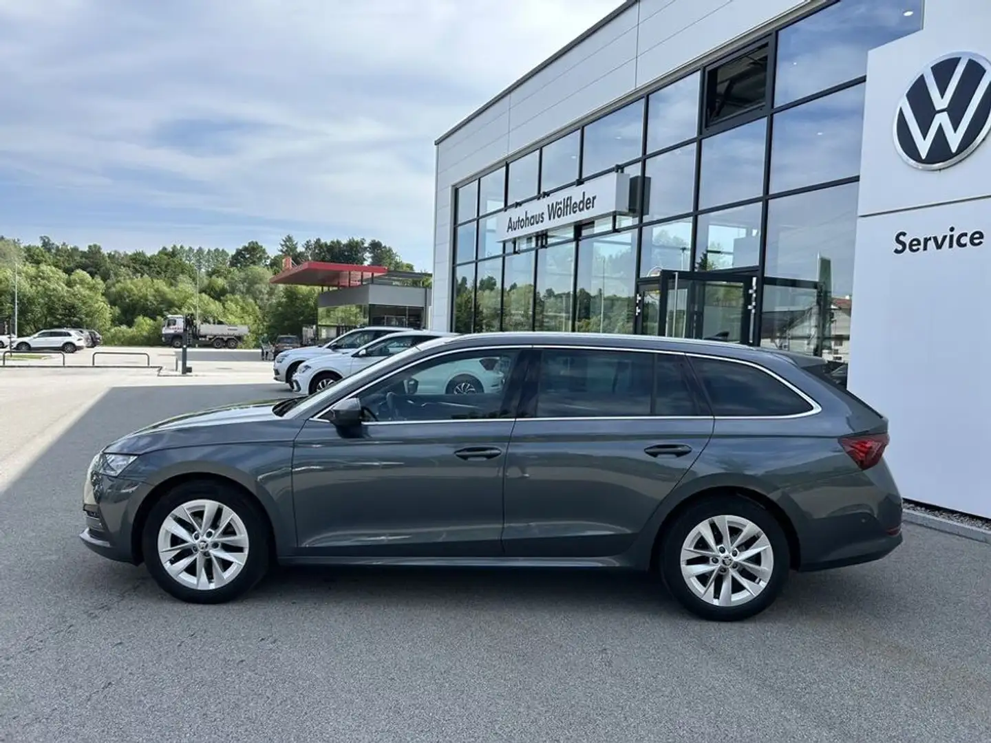 Skoda Octavia Combi Style TDI DSG Gris - 2