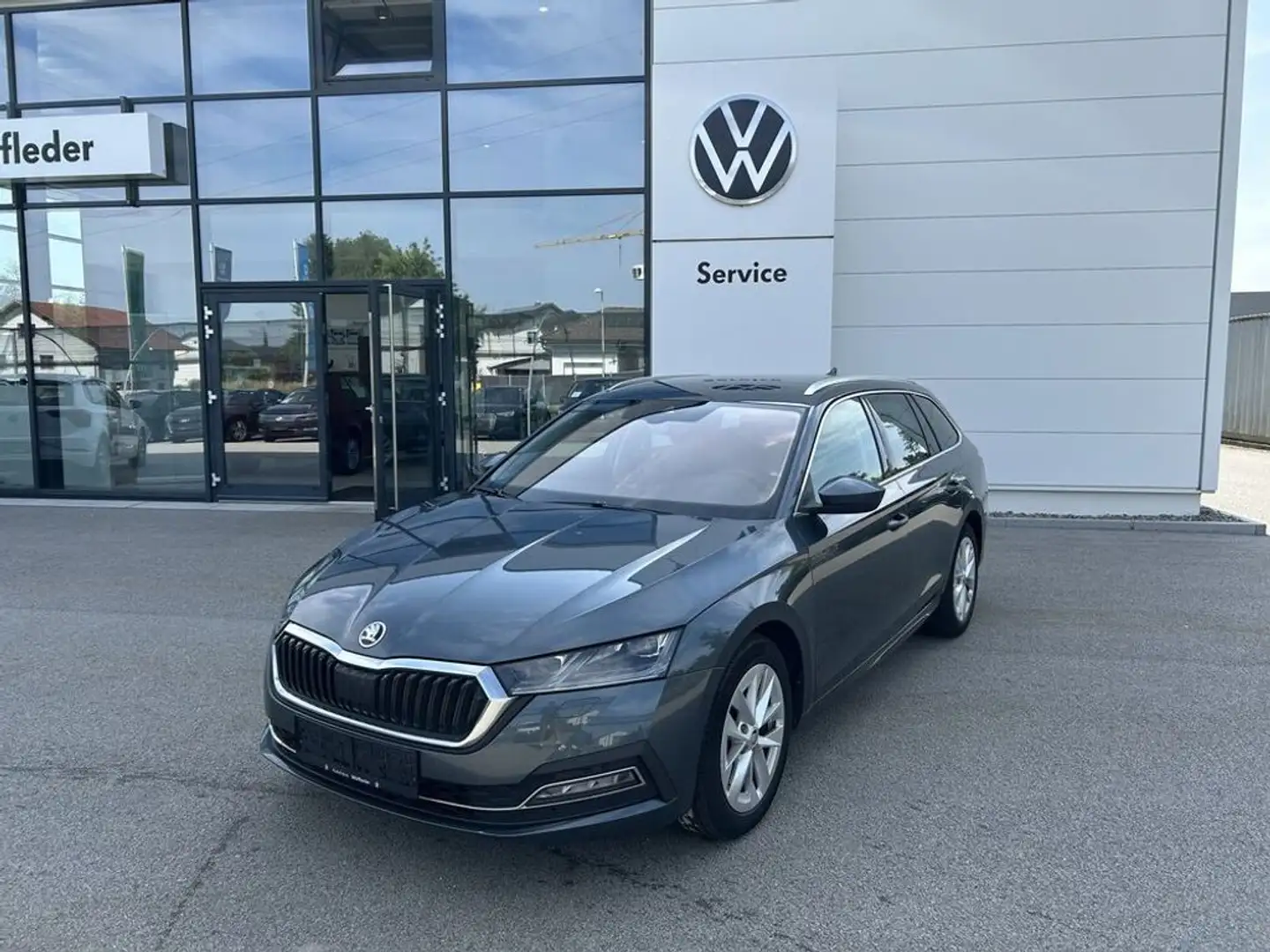 Skoda Octavia Combi Style TDI DSG Gris - 1