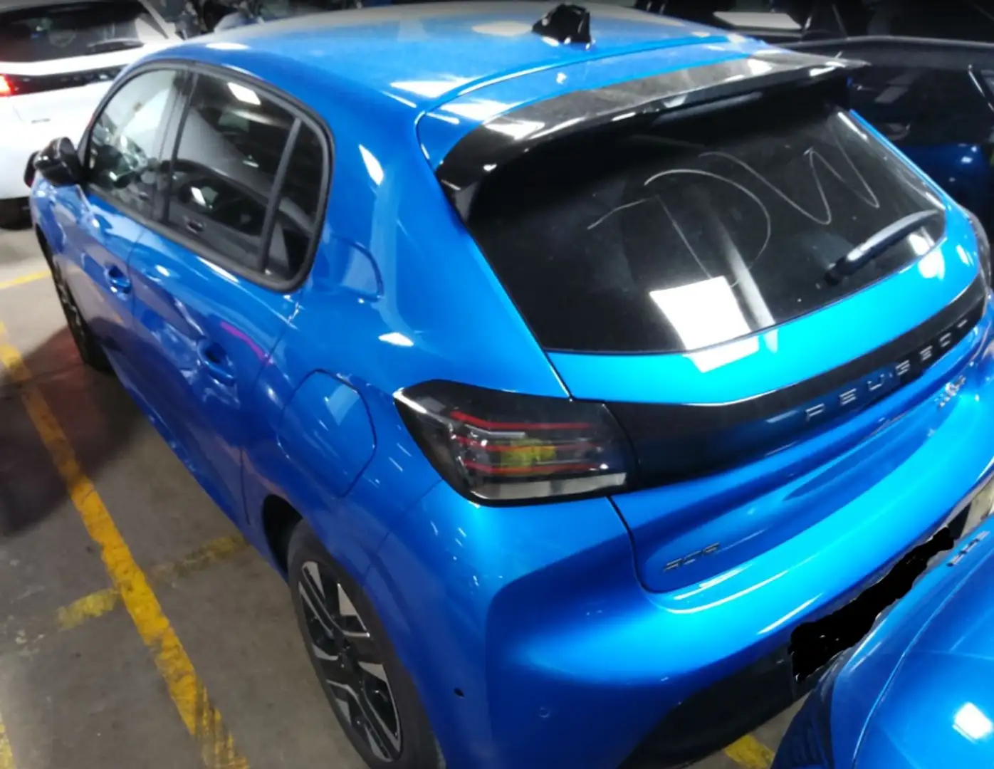 Peugeot 208 Hybrid 100 Allure eDCS6 Multimedia+360° Kam+ACC+ Blau - 2