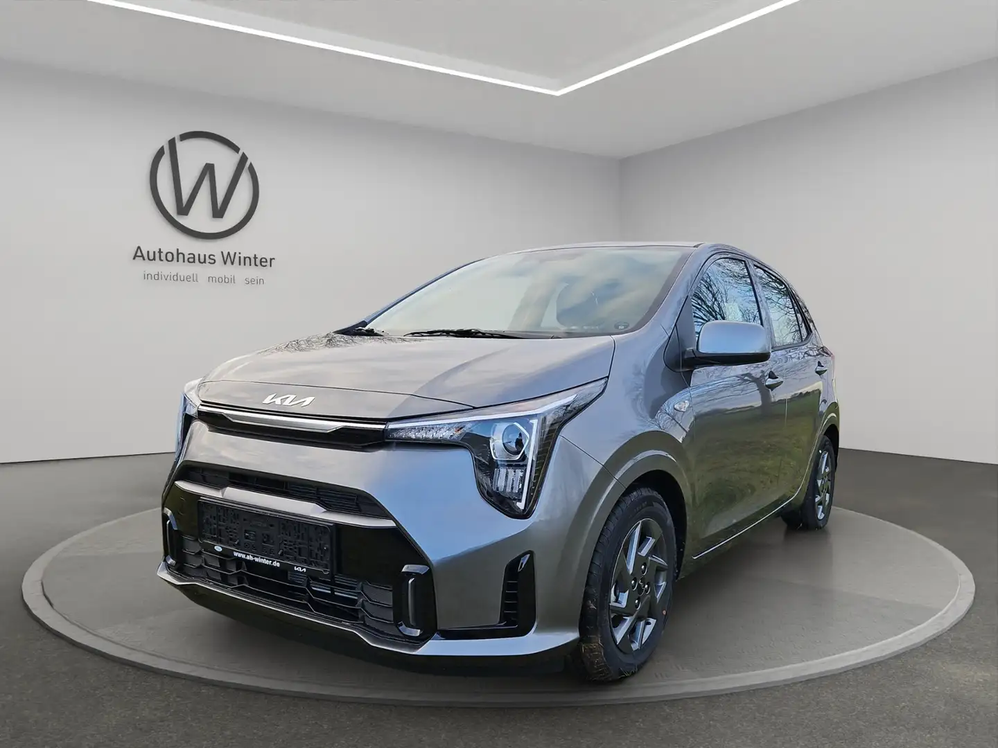 Kia Picanto 1,0 AMT Vision Navi Kamera Sitzhzg Klima Alu Grau - 2