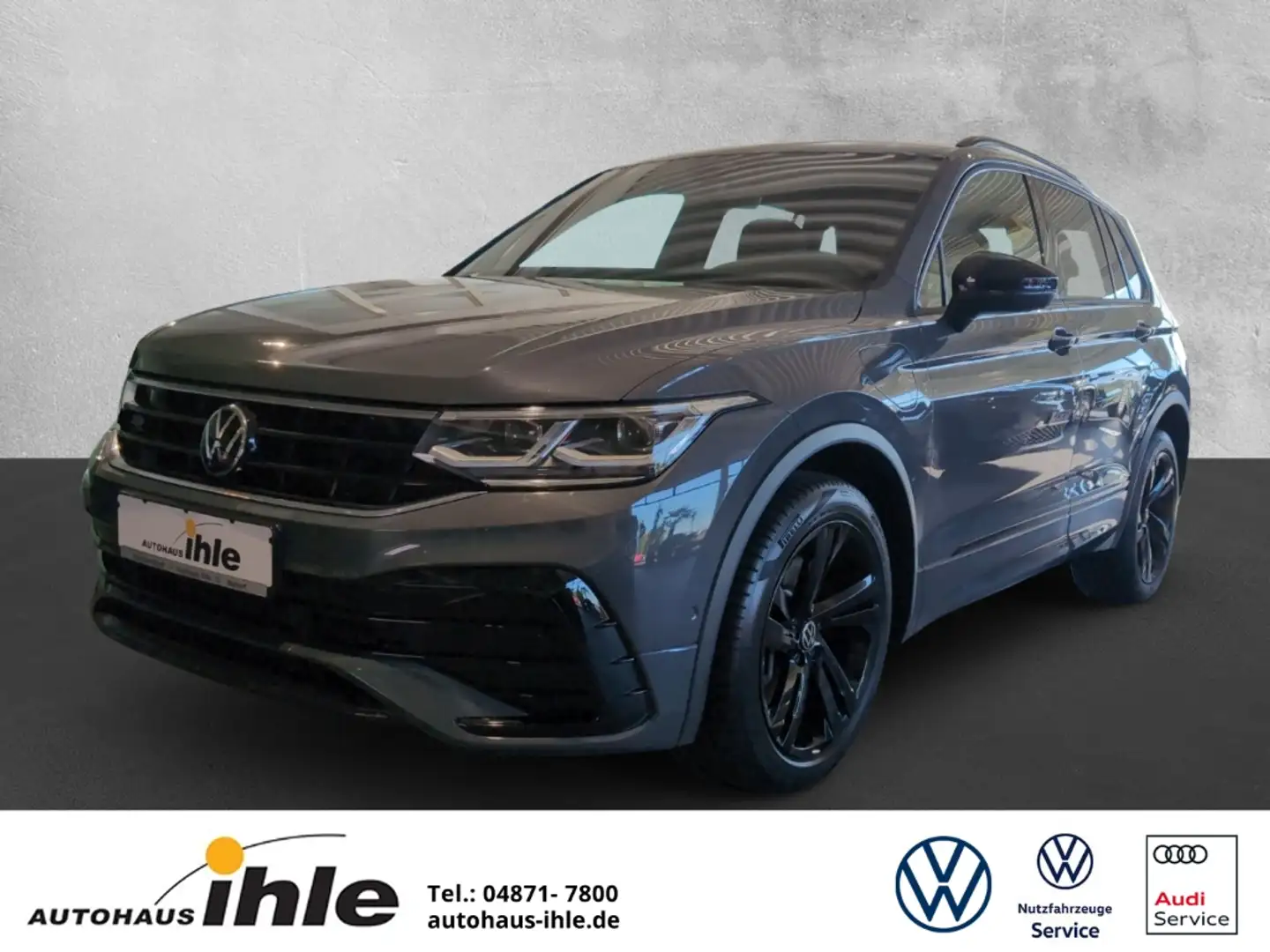 Volkswagen Tiguan R-Line 1,4 TSI DSG eHybrid IQ-LIGHT+AHK+NAVI Grau - 1