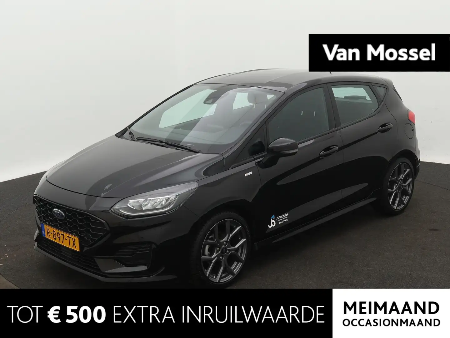 Ford Fiesta 1.0 EcoBoost Hybrid ST-Line X | CLIMATE CONTROL | Noir - 1