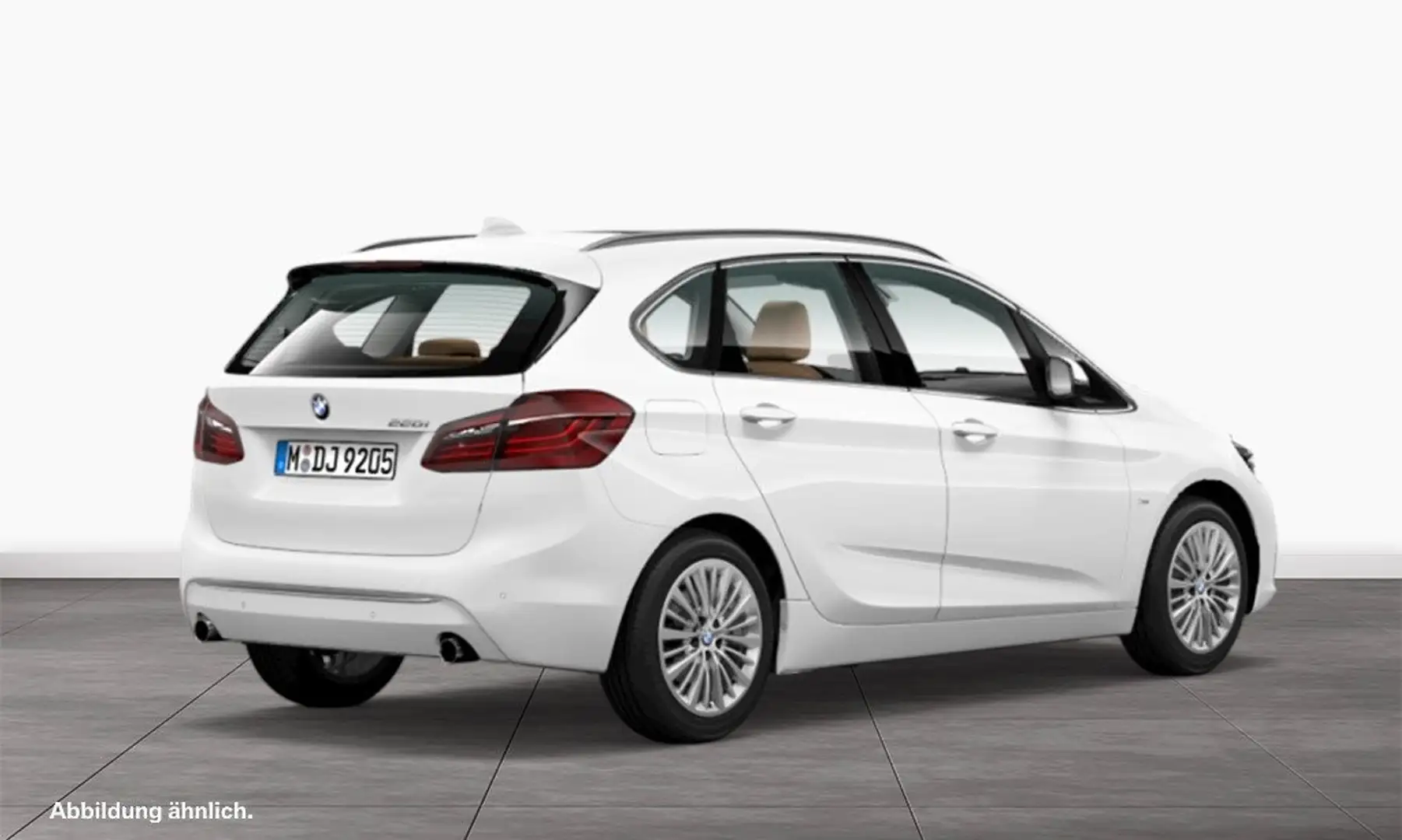 BMW 220 i AT,LuxuryLine,Nav,HUD,Pano,LED,Shzg Weiß - 2