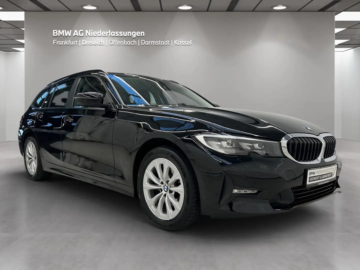 BMW 320 320d Touring ADVANTAGE AUT. NAVI BI-ZONA Nero - 1
