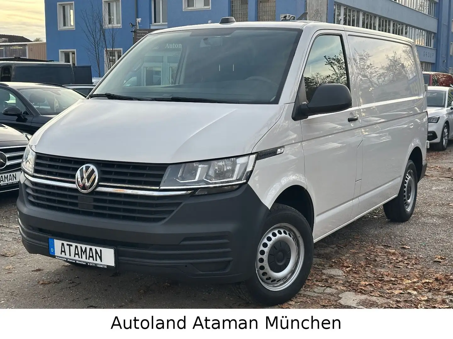 Volkswagen T6 Transporter T6.1 2.0 TDI DSG Transporter Klima/Navi/Sitzhzg Blanc - 1