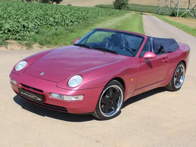 Porsche 968 968: orig.Himbeerrot,18"speedART-Räder,nur71TKM