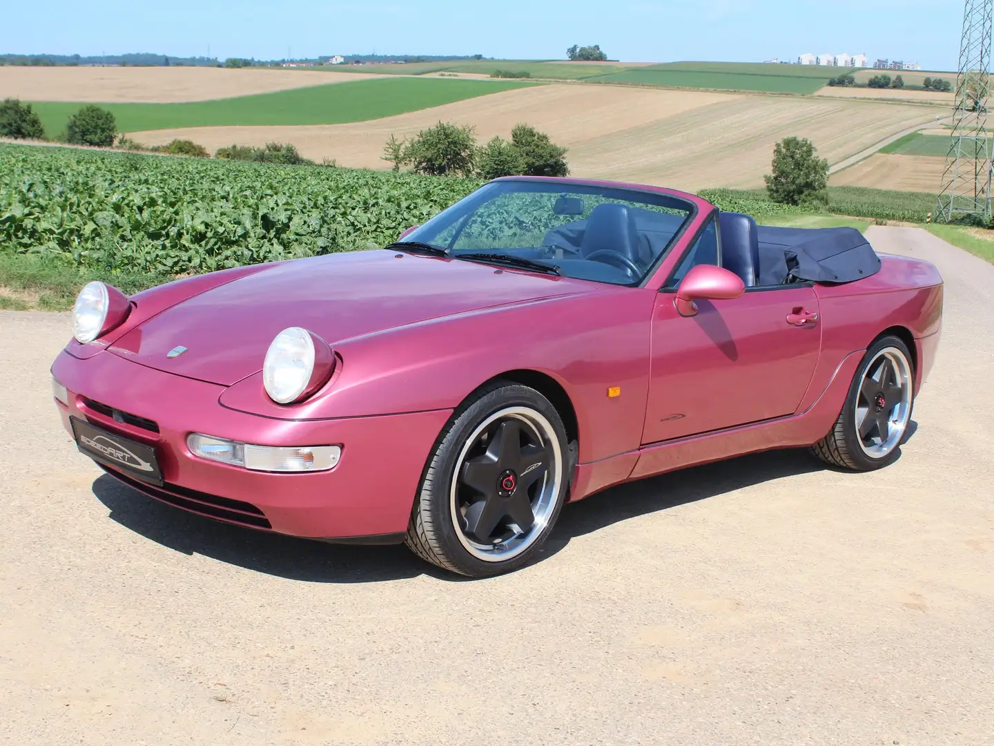 Porsche 968 968: orig.Himbeerrot,18"speedART-Räder,nur71TKM - 2