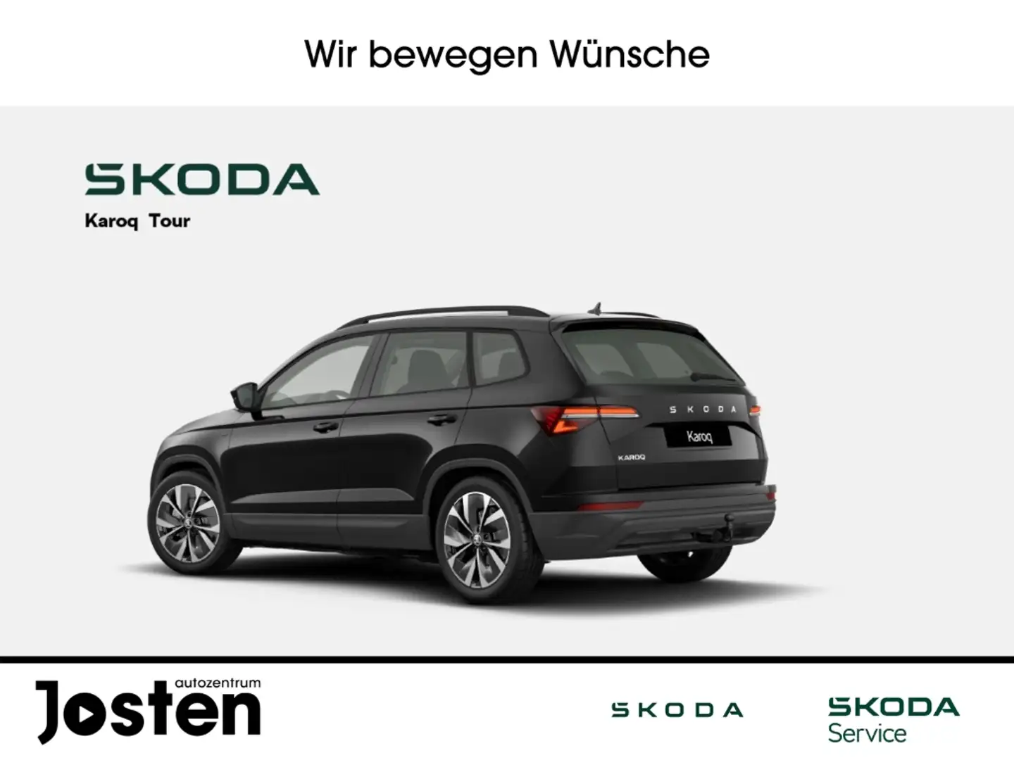 Skoda Karoq Tour 1.5TSI Fahrass+ Pano AHK Komfort Infotain Schwarz - 2