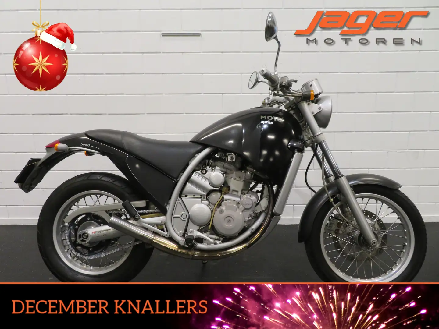 Aprilia Moto 6.5 STARCK ZELDZAAM Zilver - 1