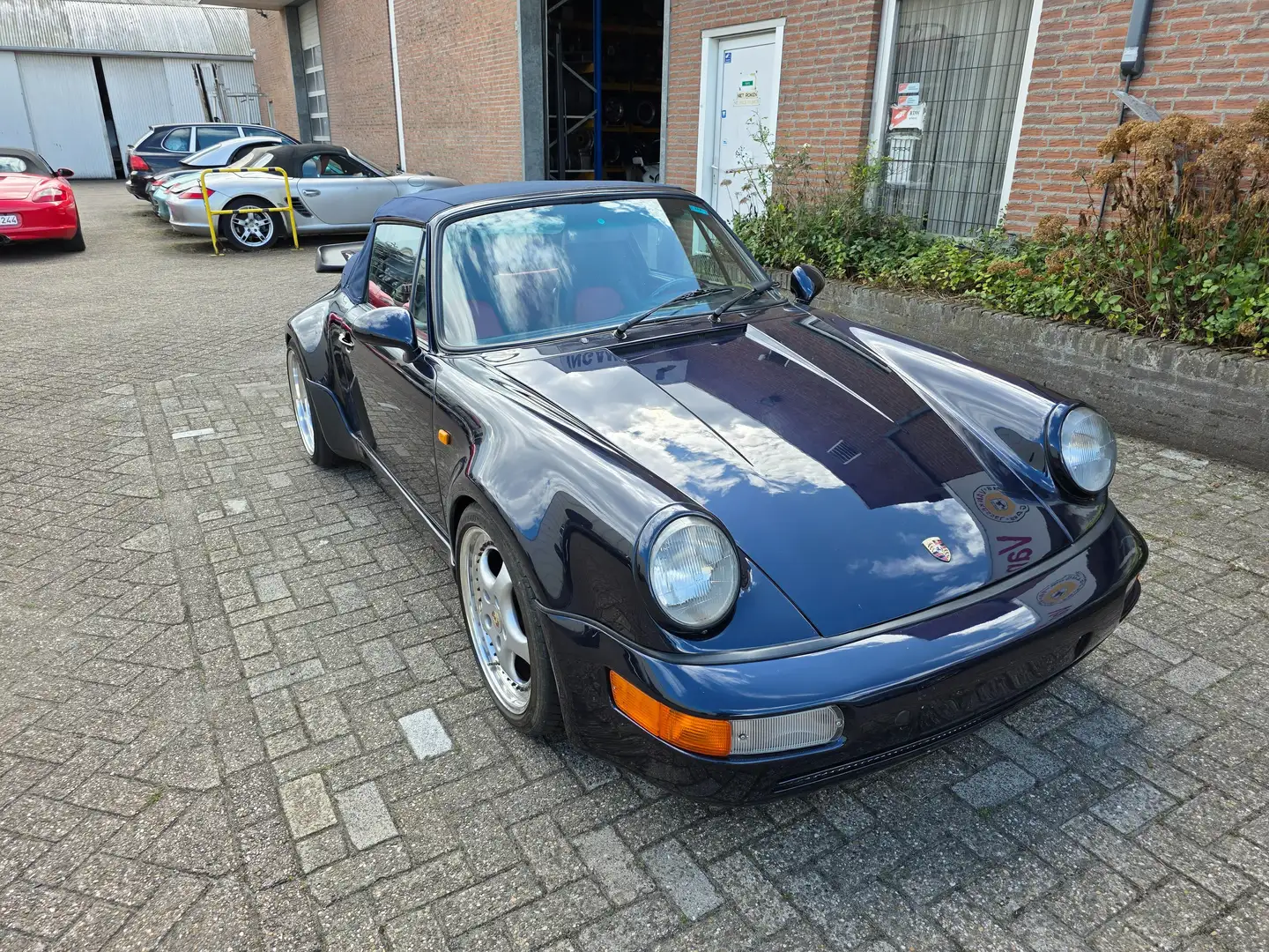 Porsche 911 Carrera cabrio turbolook Blau - 2