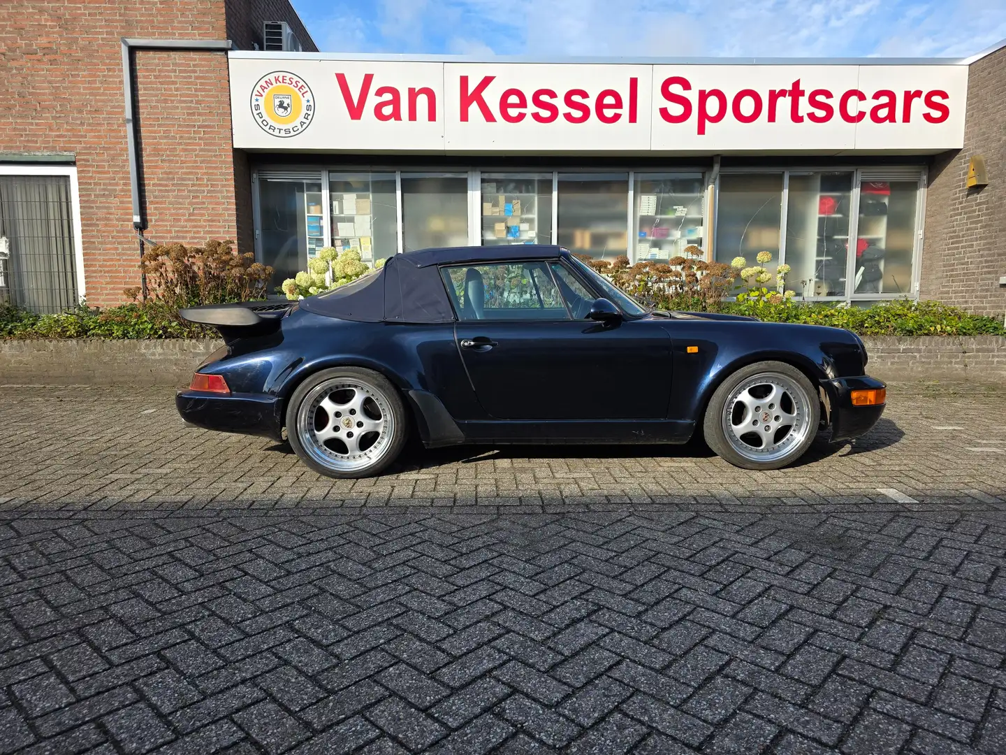 Porsche 911 Carrera cabrio turbolook Blau - 1