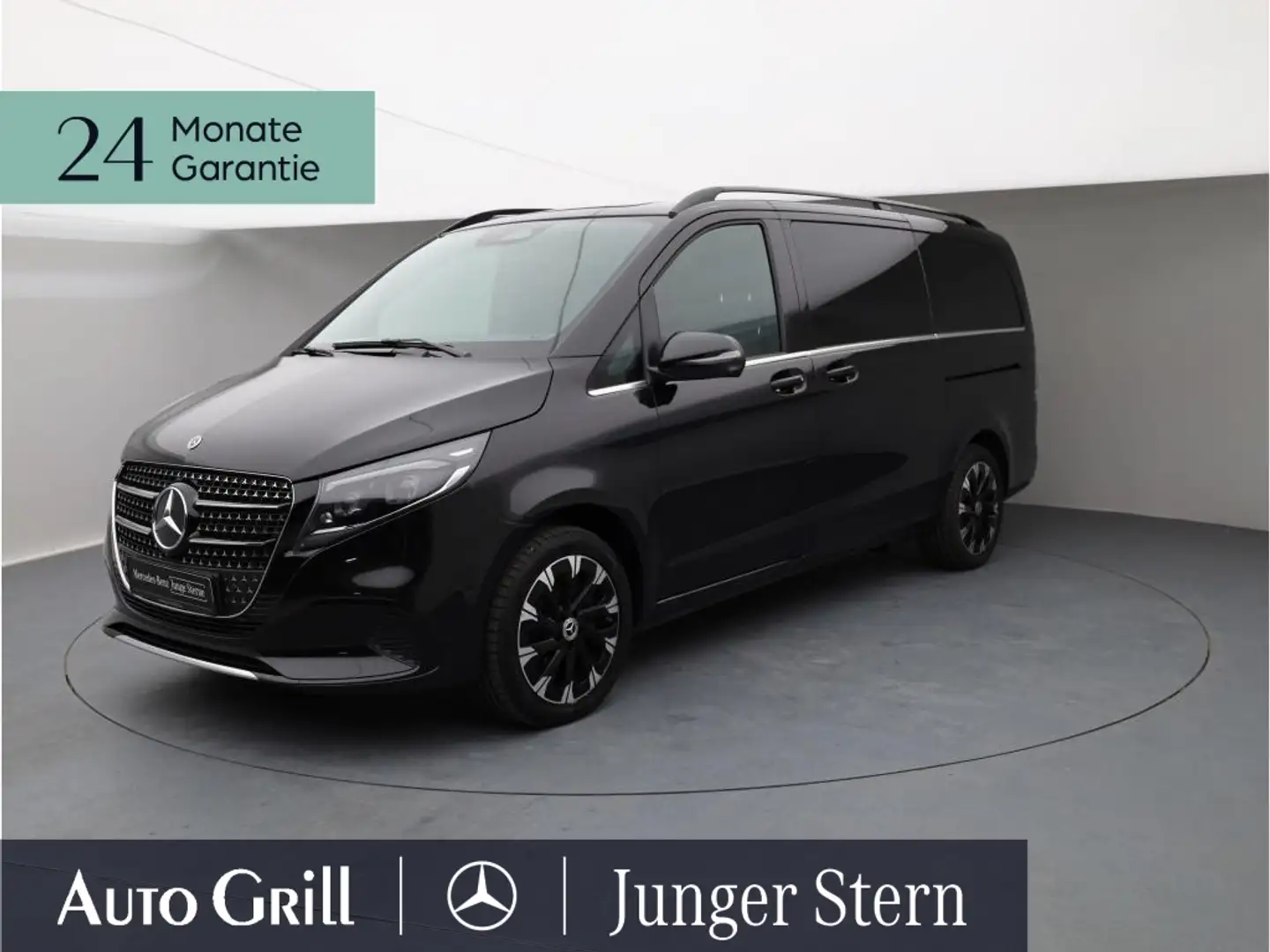 Mercedes-Benz V 220 d Avantg Leder 360 AHK Distr Multibeam Schwarz - 2