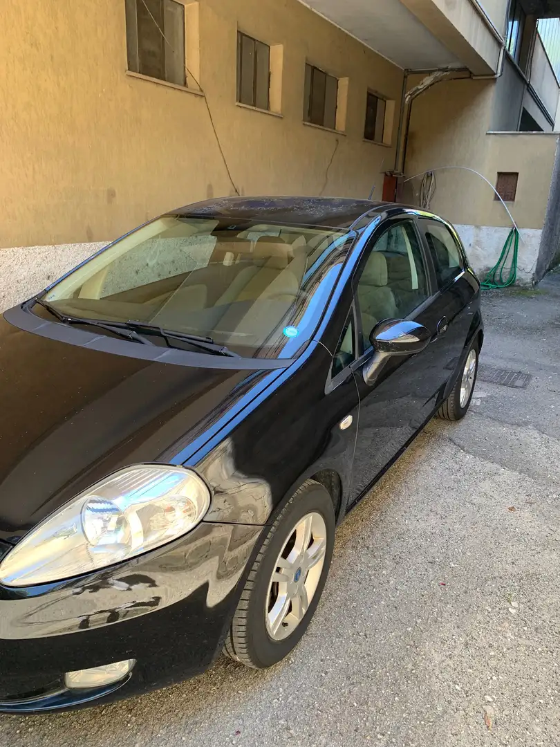 Fiat Grande Punto Grande Punto 3p 1.3 mjt 16v Emotion 90cv 6m Nero - 2