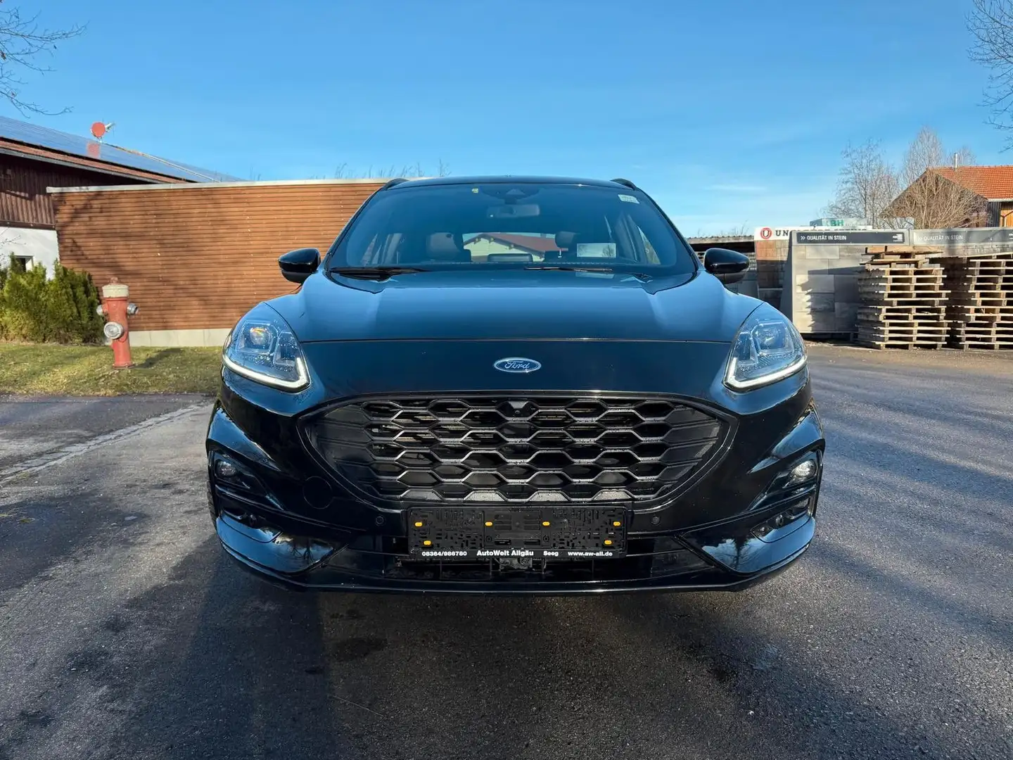 Ford Kuga 2.0 EcoBlue ST-Line X AWD / Schwarz - 2