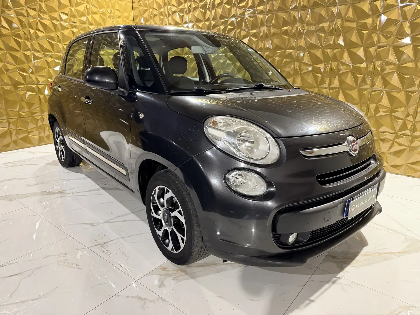 Fiat 500L 1.3 mjt Lounge 95cv Dualogi Automatica con TETTO Nero - 1