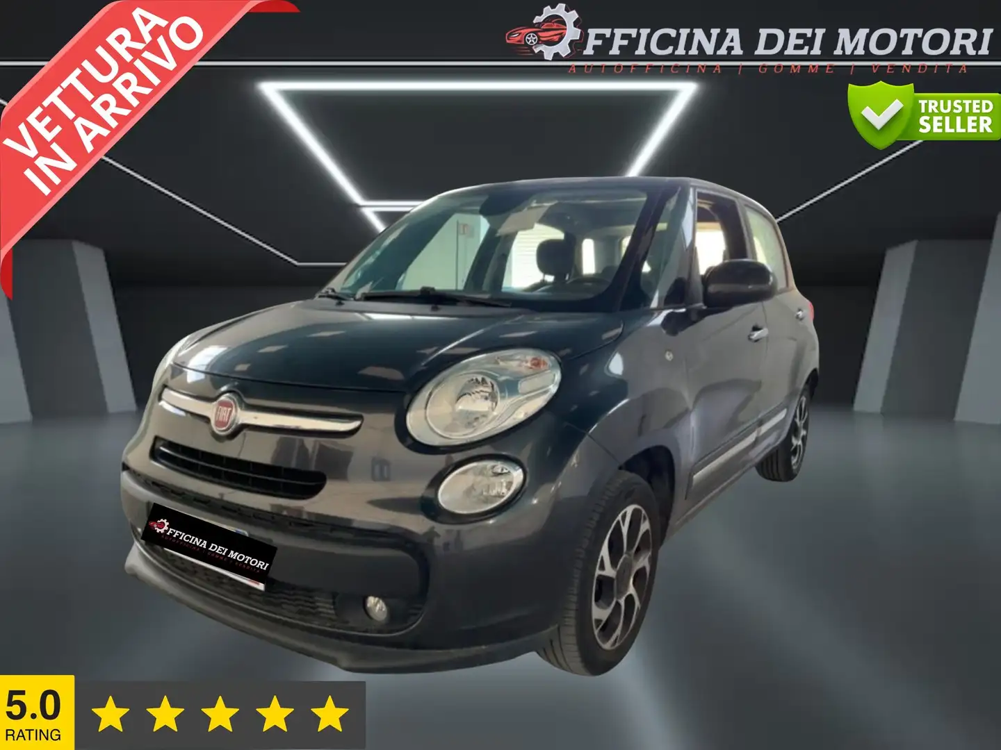 Fiat 500L 500L Diesel Automatica 1.3 mjt Lounge 95cv Dualogi Noir - 1