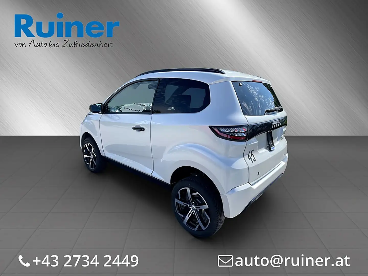 Aixam Crossover Premium   mit ABS Weiß - 2