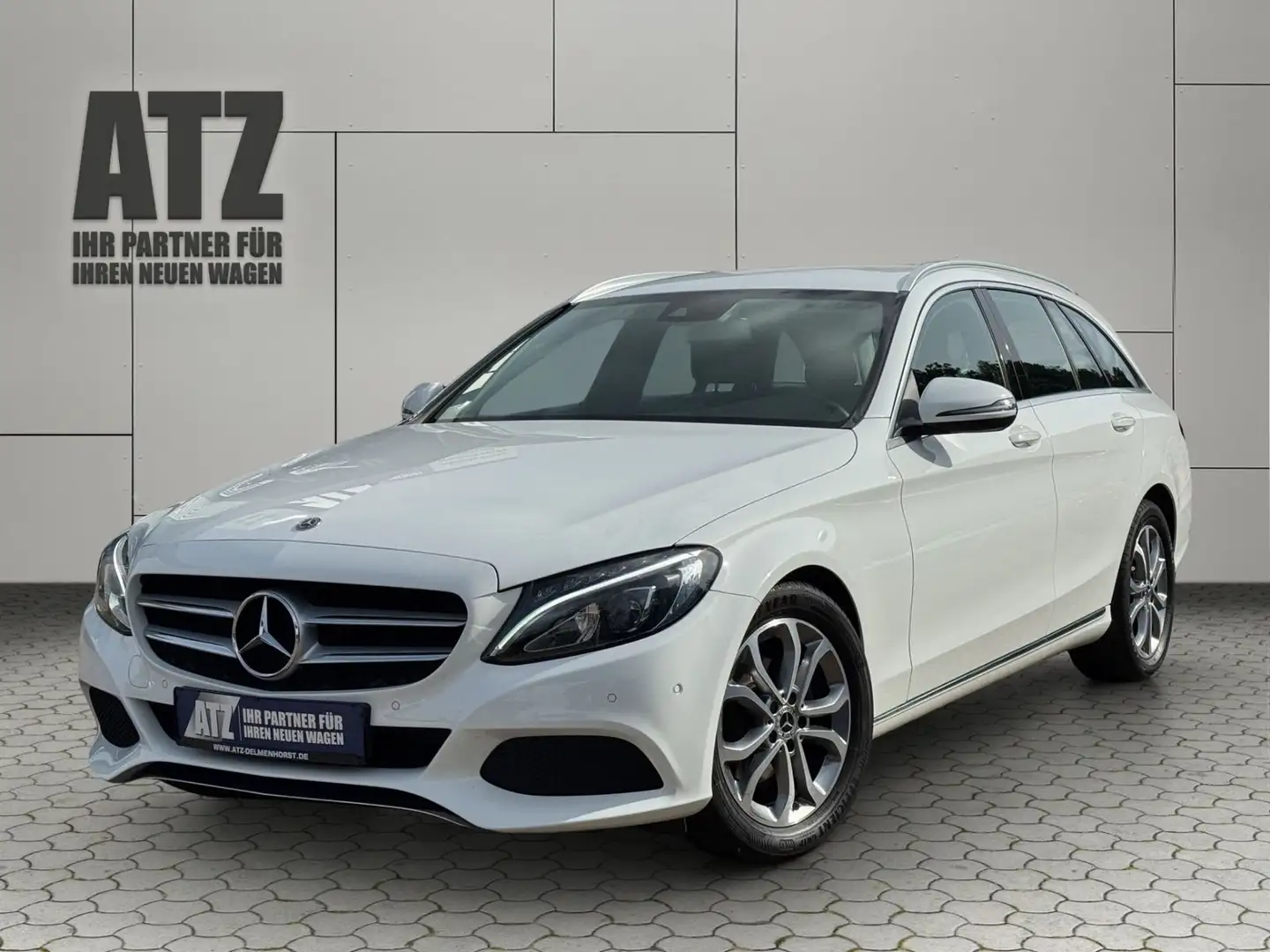 Mercedes-Benz C 180 T Avantgarde Blanc - 1