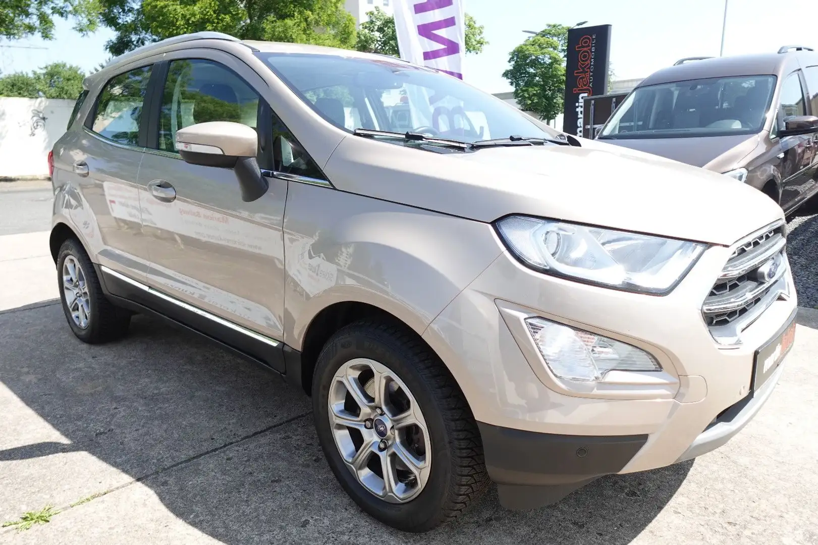 Ford EcoSport Titanium 1 Hand+PDC+KAMERA+AUTOMATIK+BC Beige - 1