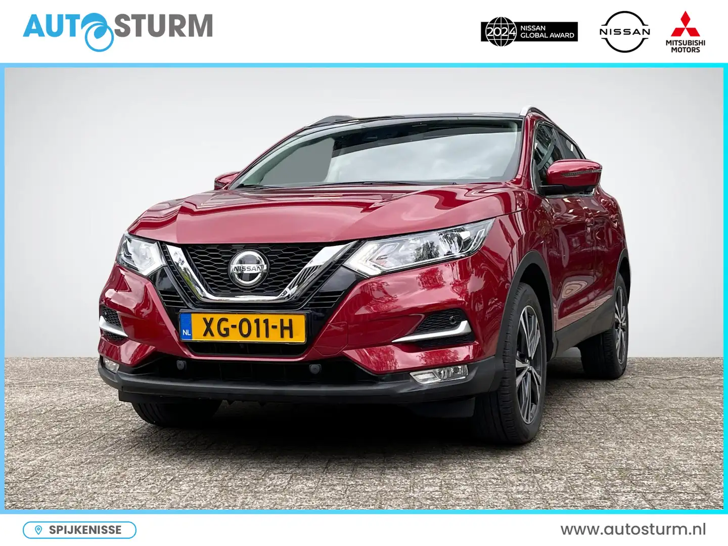 Nissan Qashqai 1.2 N-Connecta Design Pack | Trekhaak | Panoramada Rood - 1