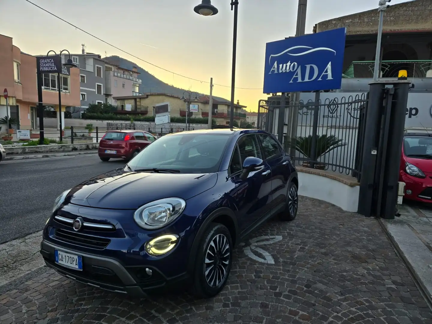 Fiat 500X 500X 1.6 mjt Cross 4x2 120cv dct Blu/Azzurro - 1